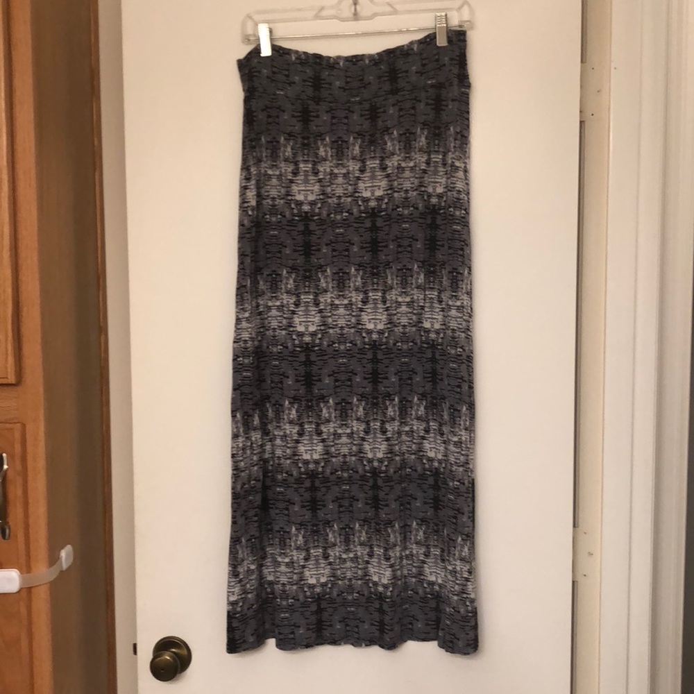 Dip Dye Maxi Skirt